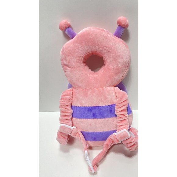 Baby Head Protection Backpack Plush Helps When Falling Soft Cushion Padding New - Picture 7 of 12